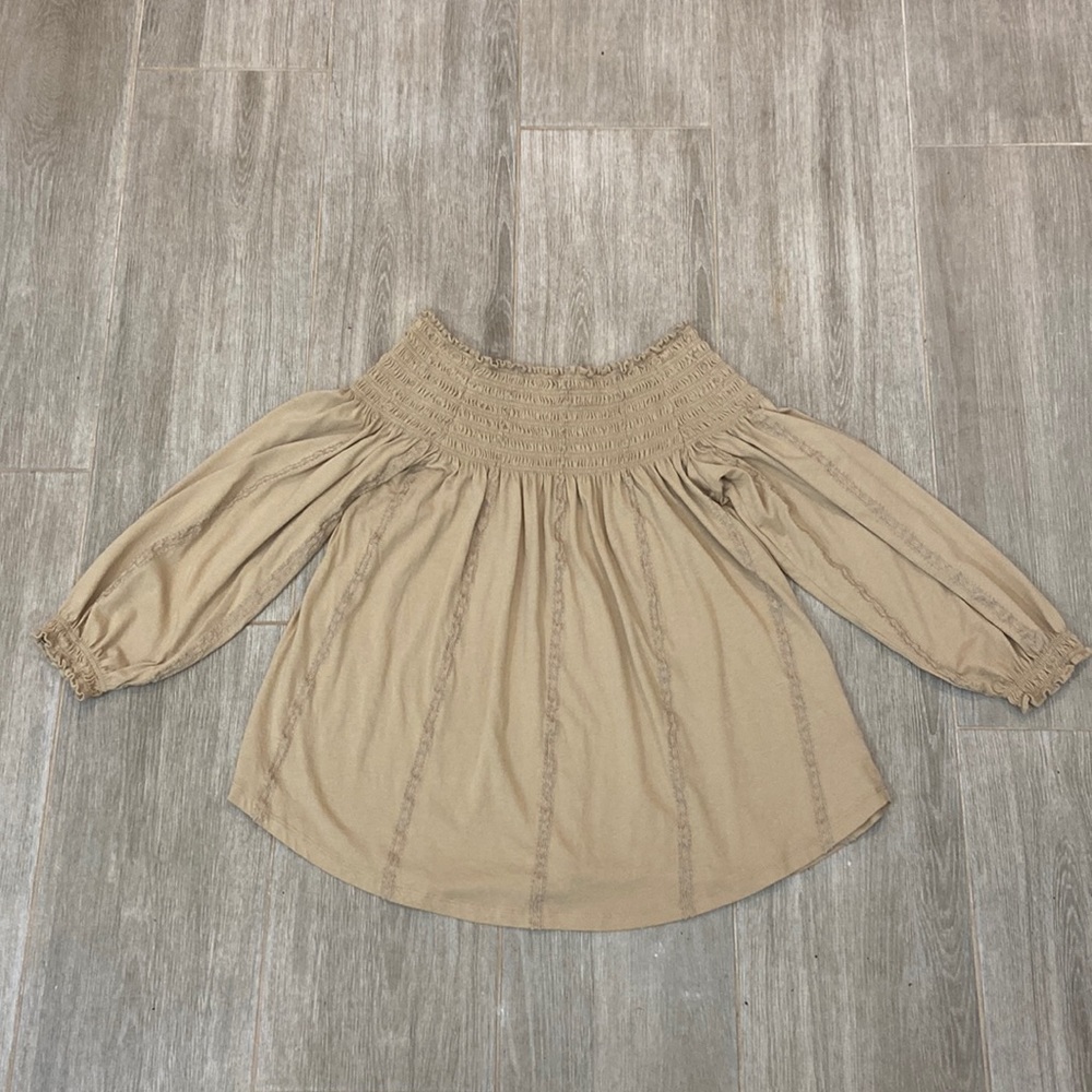 Ralph Lauren off the shoulder blouse small